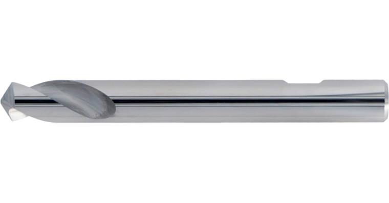 NC spotting drill, solid carbide 120°, diameter 12 mm x 102 mm HB shaft