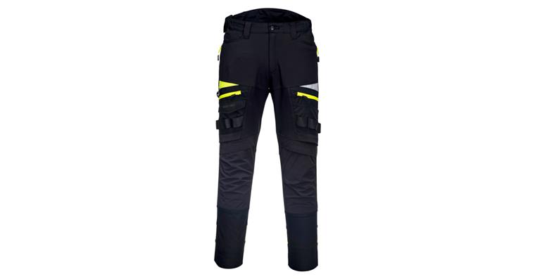 Trousers DX4 black size 60 (44 in)