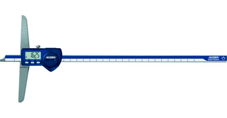 ATORN electronic depth callipers IP67, 500 mm straight rail KEEPTRONIC multiCOM