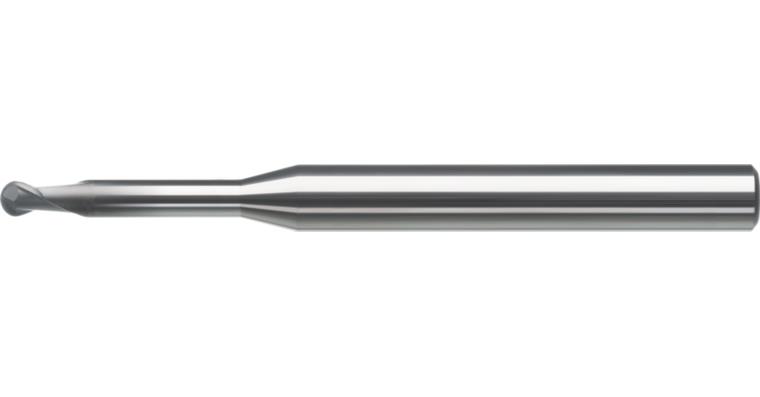 ATORN SC miniature ball nose end mill diameter 1.5x2x10x55 mm T2 HA 4 ULTRA DC