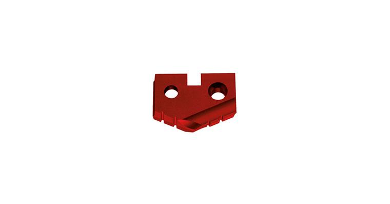 Multiplex indexable insert with chip breaker groove HSS-E-PM+Fire 15.75 mm