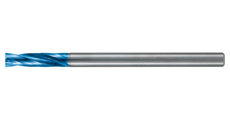 Solid carbide flat drill bit 180° AQUA Drill EX Flat 2xD long shank dia. 14.0 mm