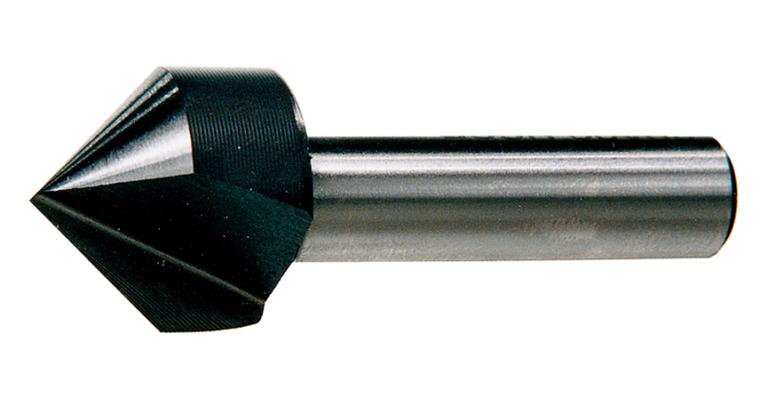 LIZZARD Kegel- und Entgratsenker 90° mit Zylinderschaft einschneidig HSS-E Ø 8 mm