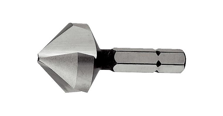 LIZZARD Kegel- und Entgratsenker Bit 90° DIN 335C HSS 1/4 Zoll Sechskantschaft Ø 6,3 mm