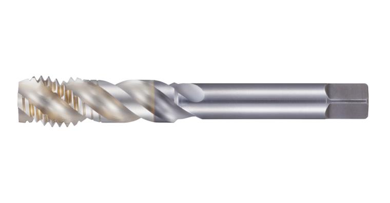 Grundloch-Gewindebohrer SGSP spiralgen. 45° HSS-PM-SG 3xD DIN 371 Form C 6H M 6