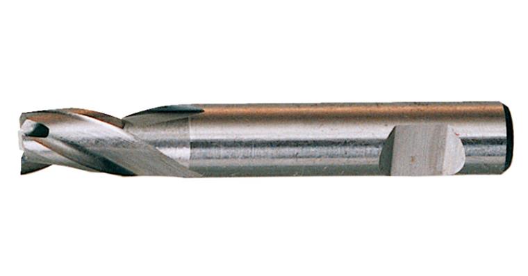 Mini-Fräser zyl./1835 B kurz 3 Schneiden, Zentrumschnitt HSS-E 4,5 mm
