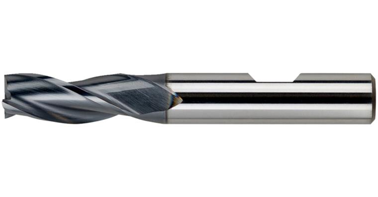 Bohrnutenfräser zyl. DIN 844 B Typ N kurz 3 Schn. Z-Schnitt HSS-E/TiAlN 5,0 mm