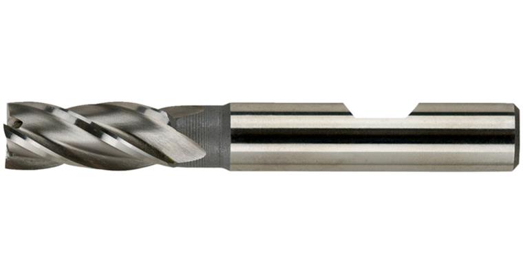 Schaftfräser zyl./1835 B DIN 844 B Typ N kurz 5 Schn. Z-Schnitt HSS-E 25,0 mm