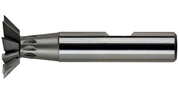 Angle cutter cyl./1835 B DIN 1833 C, a=45° 10 cutting edges HSS-E 25 mm