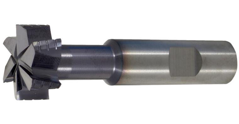 SC T-slot cutter type N 6 cutting edges HB Alcrona-coated L=70 mm dia. 18.0 mm