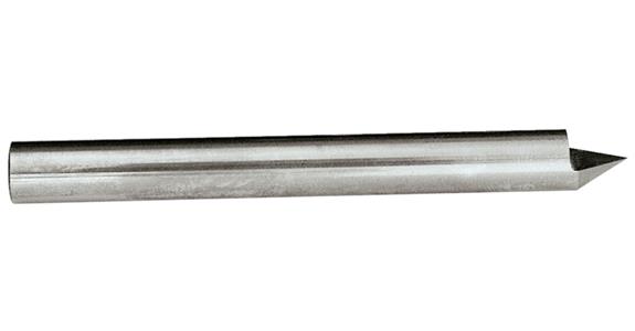 Gravierstichel (Einschneidfräser) Profil D HM/K10 60° 4x40 mm