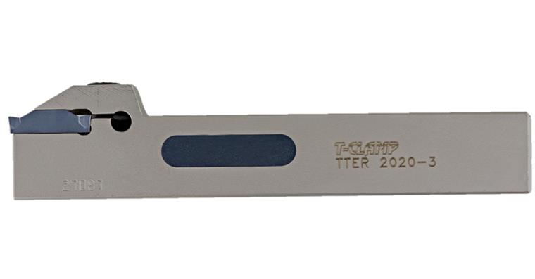 Ins. holder for longitudinal turning and grooving left TTEL 2525-5