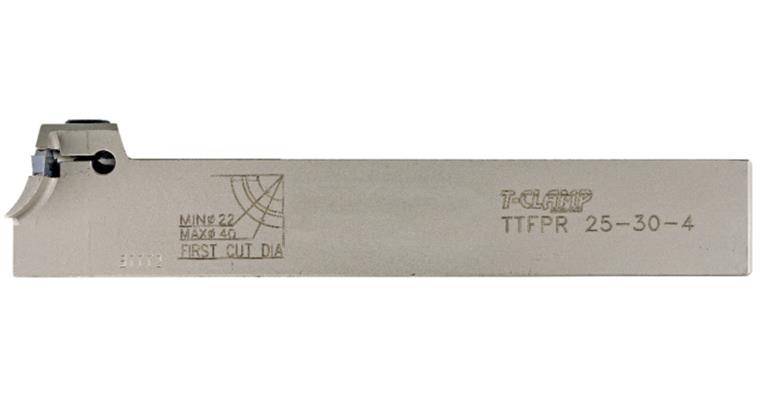 Ins. holder for axial deep grooving and facing right TTFPR 25-60-4