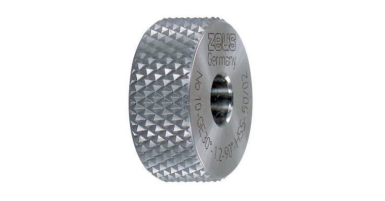 Knurling wheel DIN 403 PM type GE 30° dia. x width x hole 20x8x6 mm pitch 0.8 mm