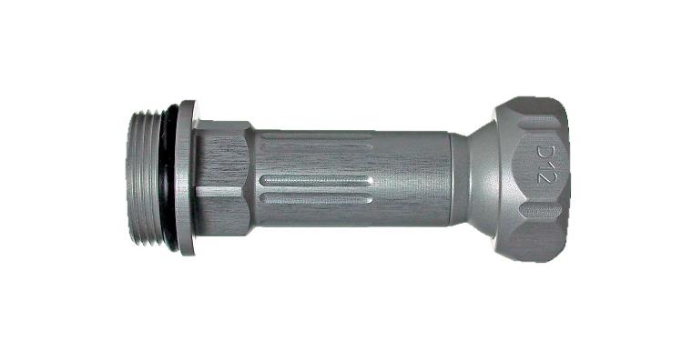 Aluminium coolant hose spacer 43 mm