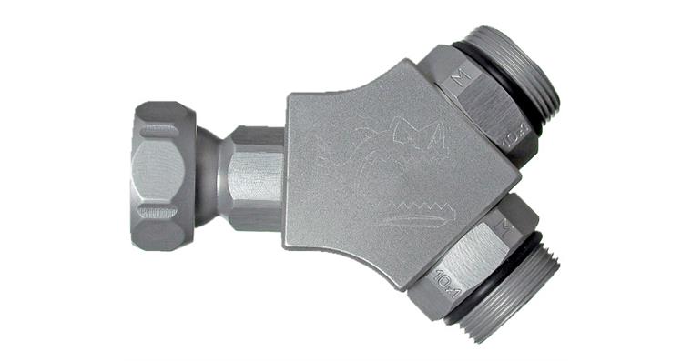 Aluminium-Kühlmittelschlauch Y-Verteilerstück komplett