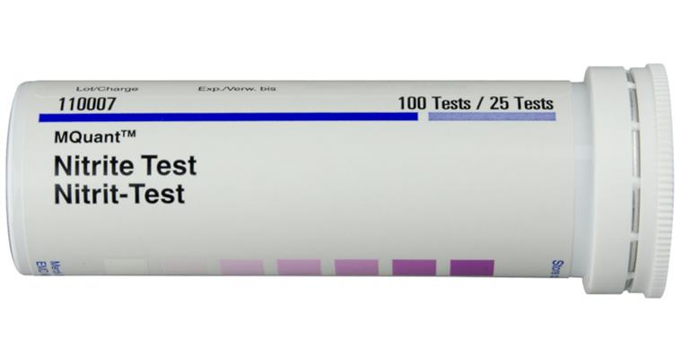 Nitrit-Teststäbchen Pack = 100 Stück zu Emulsionspflege-Koffer Kat.-Nr. 19367101