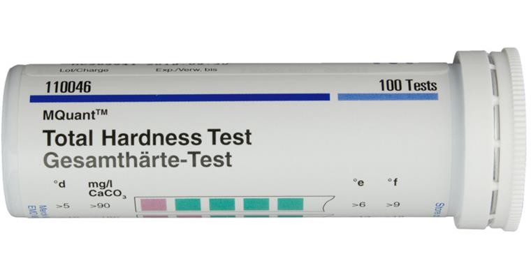 Gesamthärte-Teststäbchen Pack = 100 Stück Emulsionspflege-Koffer Kat-Nr19367101