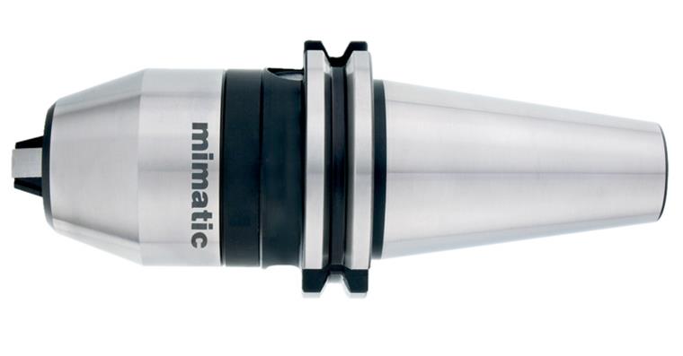 Precision short drill chuck Mimatic DIN 69871 AD SK40 1-13 mm