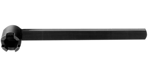 Schlüssel für Aufsteckfräserdorn DIN 6368 mit Zapfen-Ø 22 mm