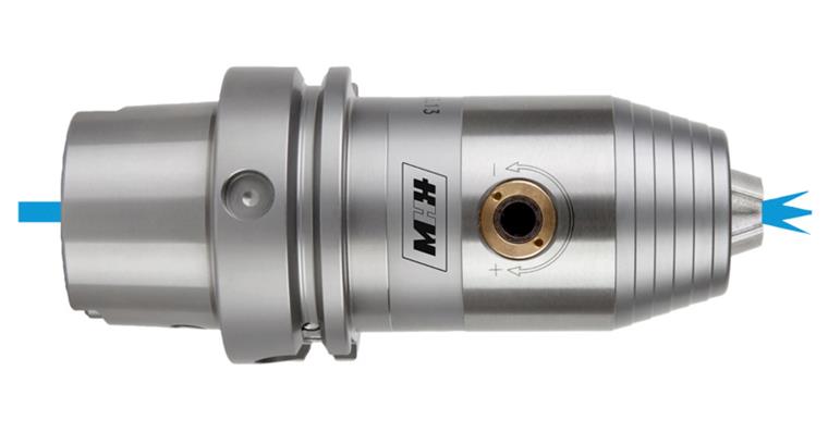 CNC precision drill chuck DIN 69893 HSK63 with ICS clamping range 0.5-13 mm