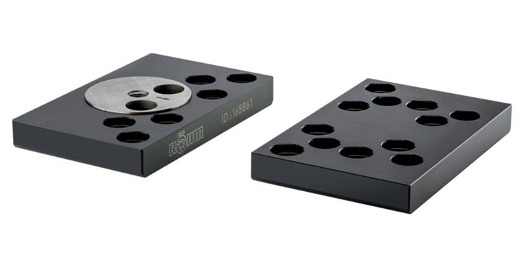 Support jaws set for NC compact clamp type RKE, jaw width 125 mm