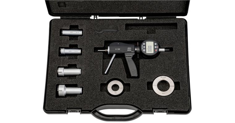 Digital 3-point internal measuring pistol set, Micromar 844 AS MR 12-20 mm