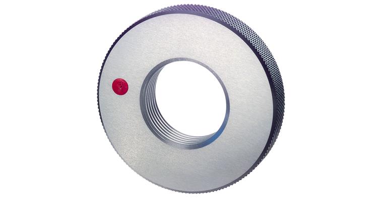 Thread no-go ring gauge for standard ISO threads DIN 2285 nom. dia. M 20 6g