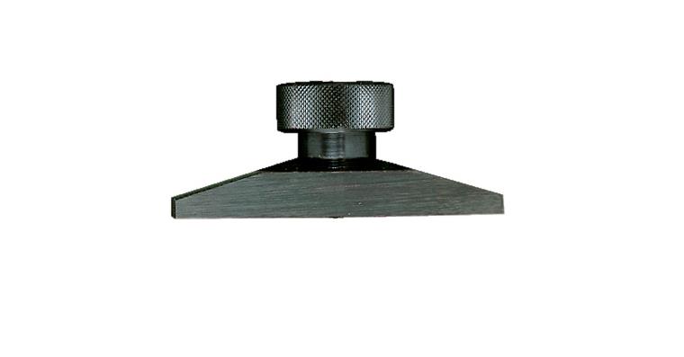 LIZZARD Tiefenmessbrücke einzeln Klemmung Ø 8 mm H7 ebene Messfläche 150 mm
