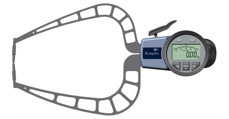 1033413206 Digitaler Außenschnelltaster Typ K450 Schutzart IP 67 Messbereich 0-50 mm