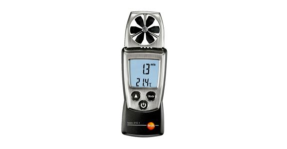 Messgerät für Strömung und Temperatur TESTO 410-1 MB 0,4…20m/s / -10…+50°C