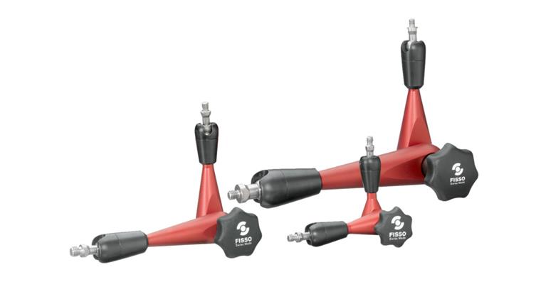 Mount-on adjustable stand STRATO XS-13 L=130 mm load capacity 30 N