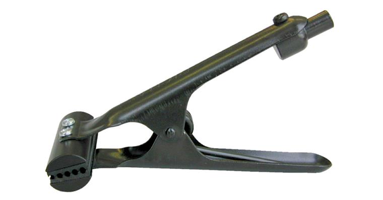 1034028107 Spring clamp holder with plastic jaws width 21 mm thread M 6