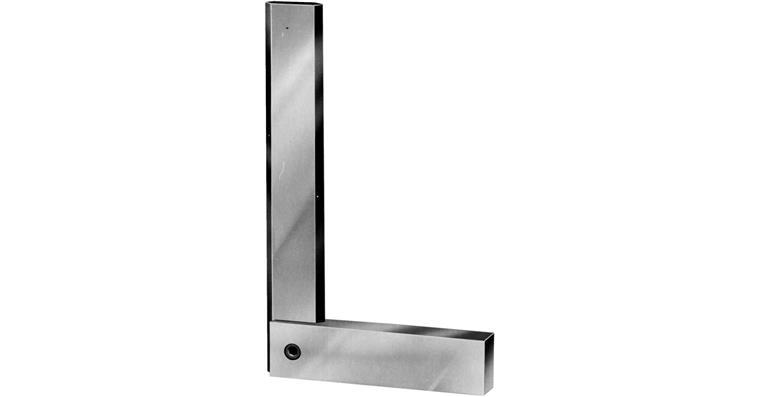 Präzisions-Haarwinkel Nirosta Genauigkeit DIN 875/00 mit Anschlag 100x70 mm
