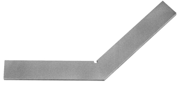 Octagonal angle 135° accuracy DIN 875/2 100 x 100 mm