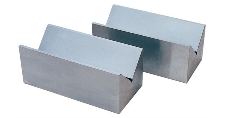 Hardened prism pair 90°, single prisms, accuracy 0.004 mm L=75 mm