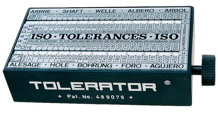 LIZZARD ISO-Toleranzenschlüssel Tolerator, Kunststoffgehäuse 110x60x30 mm