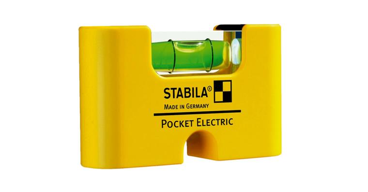Pocket spirit level electric 70x20x40 mm accuracy +/- 1 mm/m