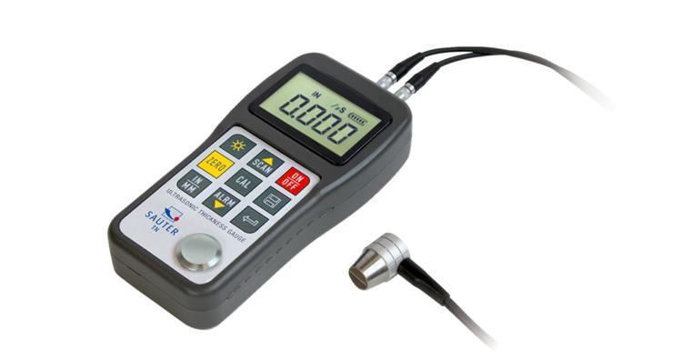 Ultrasonic wall thickness meas. instr. TN 230-0.1 US MR 1.2-230 mm res. 0.1 mm