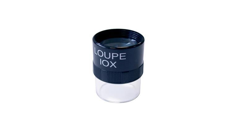 LIZZARD Leseglas, Linse aus Glas, Vergrößerung 10-fach, Linsen-Ø 30 mm