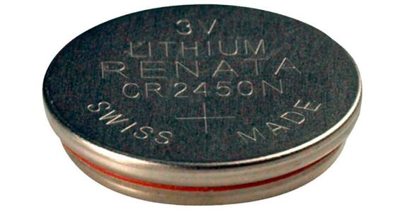 Batterie Knopfzelle 3,0 Volt CR2450N Pack=1 Stück