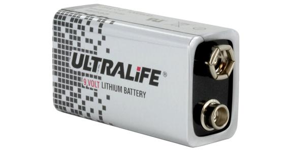 Batterie (Lithium) 9,0 V E-Block, 6LR61 Pack = 1 Stück