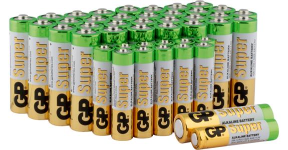 Batterien Alkaline 32x AA und 12x AAA im wiederverschließbaren Sparpack