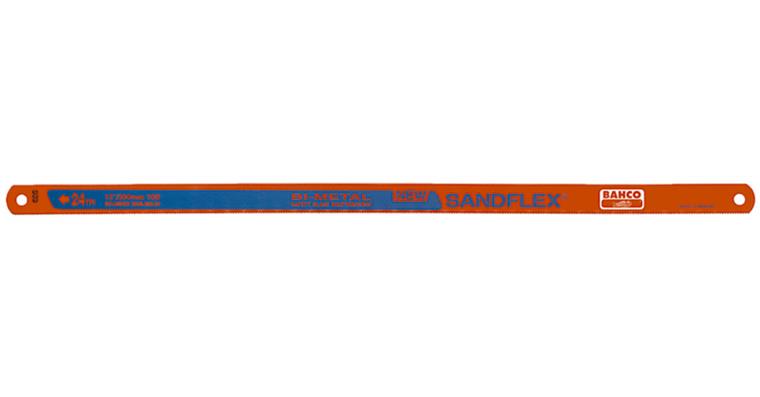One-sided SANDFLEX® metal bow saw spare bl. bimetal 300x13x0.65mm 32 teeth/inch