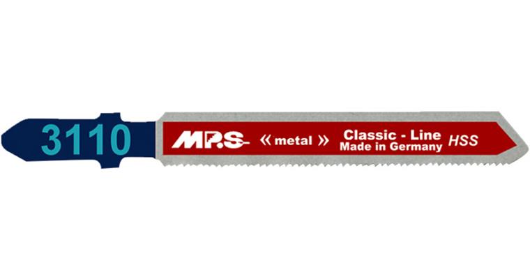 HSS jigsaw blade for metal pack=5 pcs effective length 50 mm 36 tpi