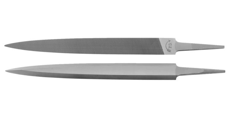 Präzisionsbarettfeilen 200 mm Hieb 2