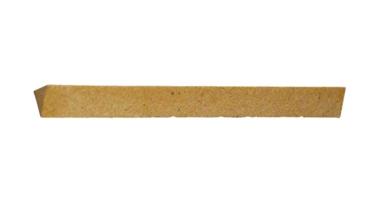 Corundum grinding file, triangular, medium grit, 150x13 mm