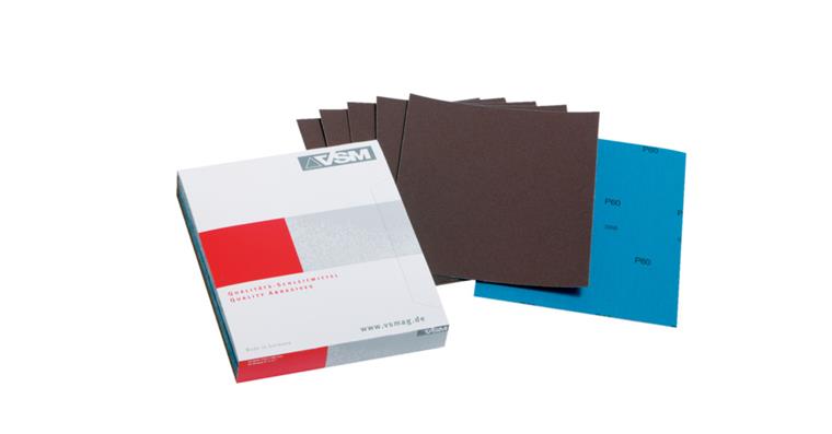Corundum abrasive cloth blue grain 40 230x280 mm