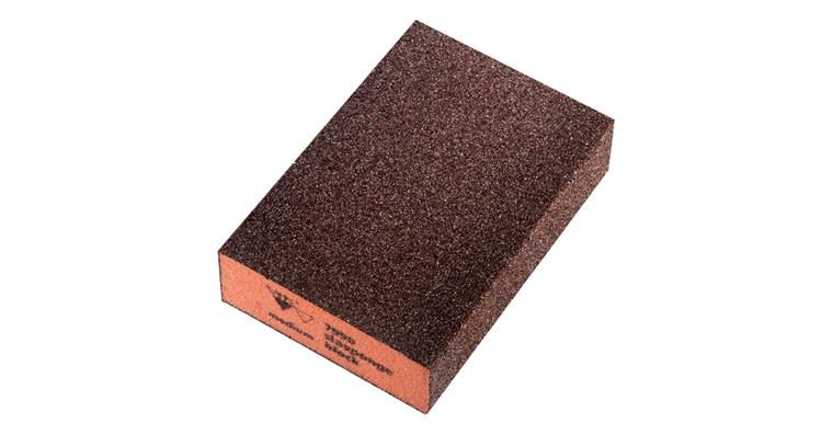 Sanding sponge siasonge block hard fineness medium 98x69x26 mm