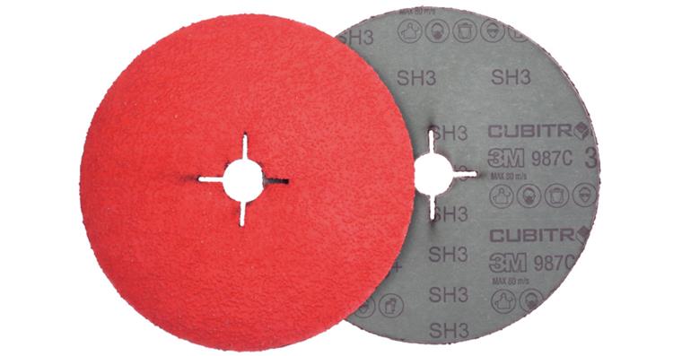Fiberscheibe Keramikkorn 987C Cubitron II Ø 125 mm Körnung 36
